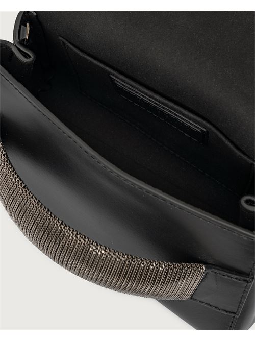 Clutch Gossip Nappa Chain in pelle ORCIANI | B02169CHCNER