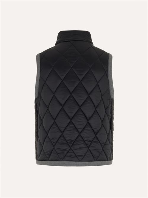 GILET DOUBLE FACE IN LANA VERGINE BALLANTYNE | BMS000UPL4600920