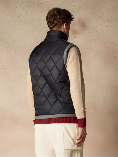 GILET DOUBLE FACE IN LANA VERGINE BALLANTYNE | BMS000UPL4600920