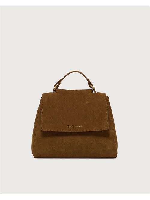 Borsa Sveva Nabucco Small a mano in pelle nabuk con tracolla ORCIANI | B01999NBUSEL