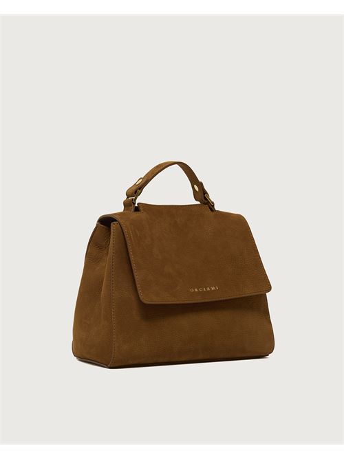 Borsa Sveva Nabucco Small a mano in pelle nabuk con tracolla ORCIANI | B01999NBUSEL