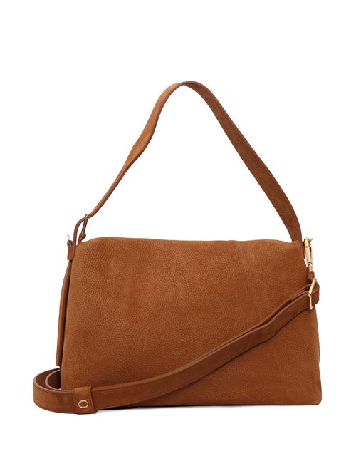Borsa Nana Peach Midi a spalla in suede con tracolla ORCIANI | B02176NABTDS