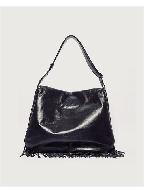 Borsa Diana Gotham Large crossbody in pelle lucida ORCIANI | B02190GOTNER