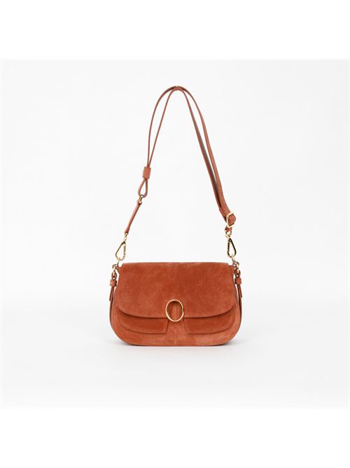 Borsa Kate Soft Small a spalla in Suede con tracolla