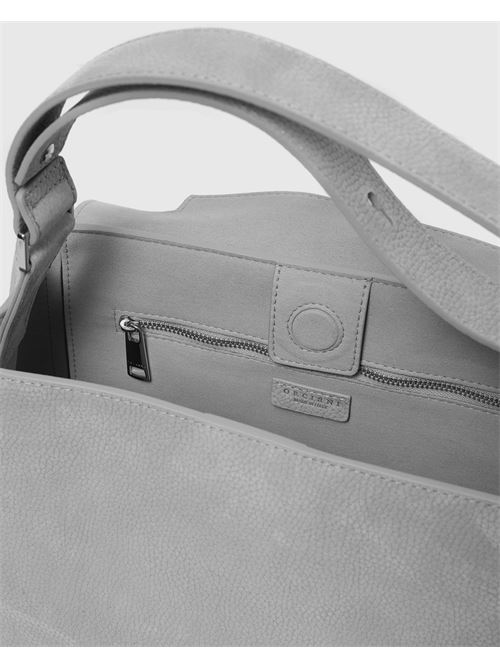 Borsa Sveva Nabucco Media a spalla in pelle nabuk con tracolla ORCIANI | BT2006NBUSEL