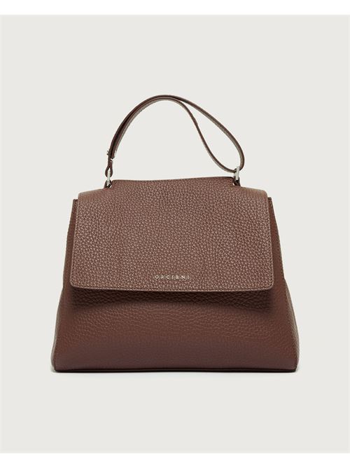 Borsa Sveva Soft Media a spalla in pelle con tracolla ORCIANI | BT2006SOFCAF