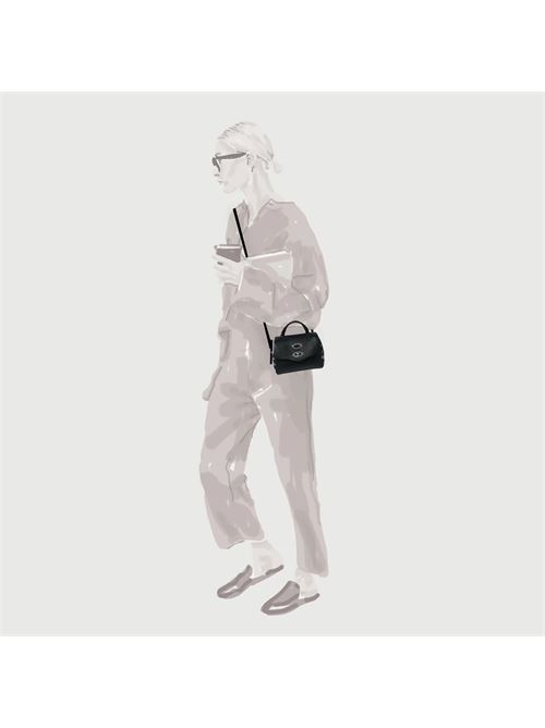 BORSA POSTINA® BABY IN PELLE MARTELLATA BROWN CANALETTO ZANELLATO | 068010-0040000BABYZ0283