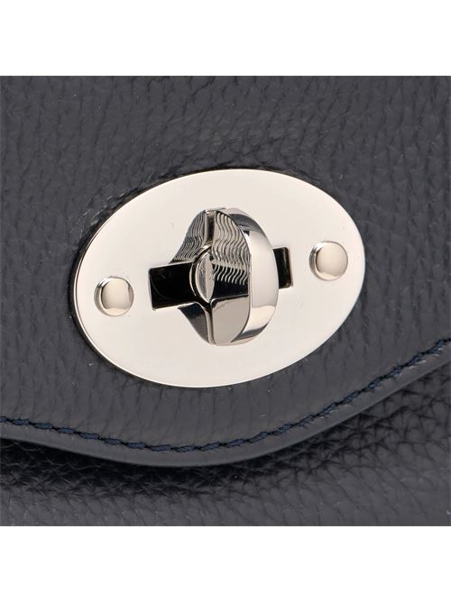 BORSA POSTINA® BABY IN PELLE MARTELLATA DARK NAVY ZANELLATO | 068010-0040000BABYZ0520