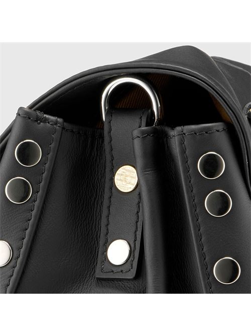 BORSA POSTINA® SMALL IN PELLE LISCIA BLACK LAVAGNA ZANELLATO | 068010-191000SZ0001