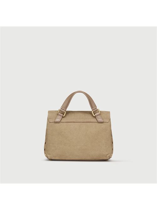 BORSA POSTINA® BABY IN PELLE NABUK GREY VOLTOLINA ZANELLATO | 068090-0070000BABYZ0140