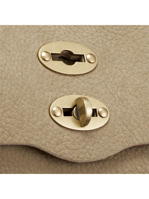 BORSA POSTINA® BABY IN PELLE NABUK GREY VOLTOLINA ZANELLATO | 068090-0070000BABYZ0140