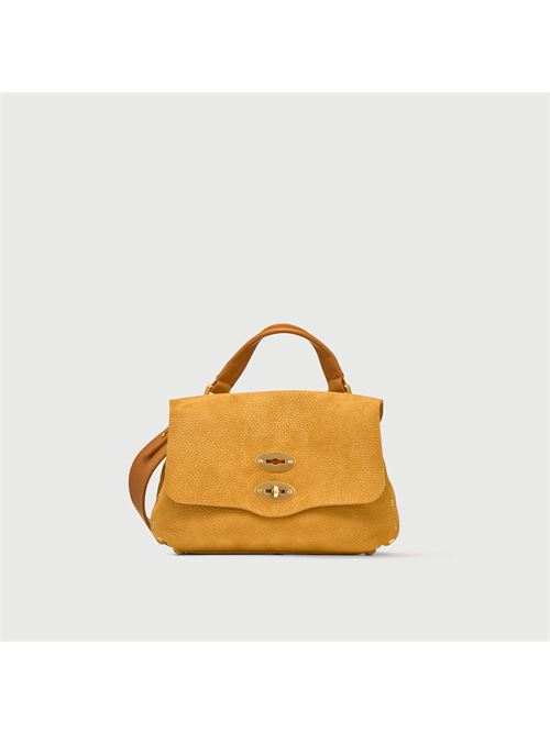 BORSA POSTINA® BABY IN PELLE NABUK BROWN BRANDY ZANELLATO | 068090-0070000BABYZ0250