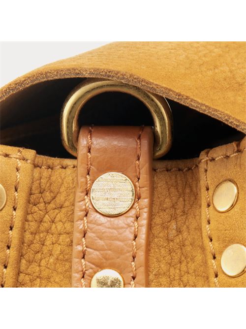 BORSA POSTINA® BABY IN PELLE NABUK BROWN BRANDY ZANELLATO | 068090-0070000BABYZ0250