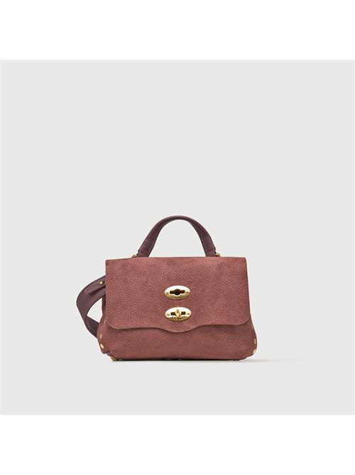 BORSA POSTINA® BABY IN PELLE NABUK RED BARBERA ZANELLATO | 068090-0070000BABYZ0990