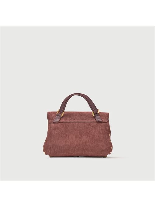 BORSA POSTINA® BABY IN PELLE NABUK RED BARBERA ZANELLATO | 068090-0070000BABYZ0990