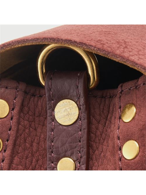 BORSA POSTINA® BABY IN PELLE NABUK RED BARBERA ZANELLATO | 068090-0070000BABYZ0990