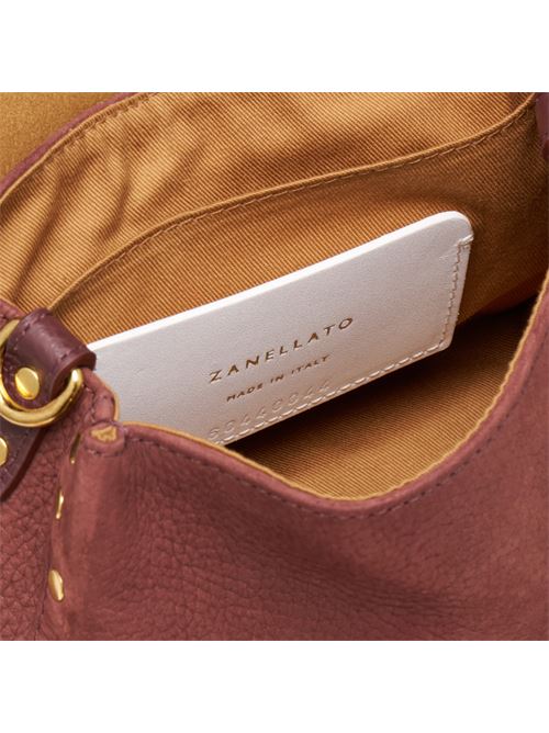 BORSA POSTINA® BABY IN PELLE NABUK RED BARBERA ZANELLATO | 068090-0070000BABYZ0990
