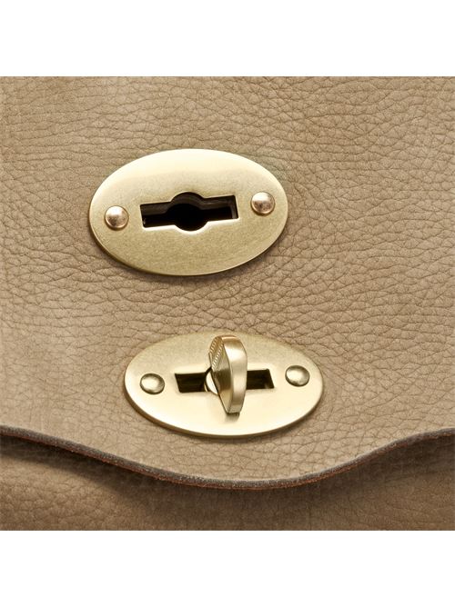 BORSA POSTINA® SMALL IN PELLE NABUK GREY VOLTOLINA ZANELLATO | 068090-0070000SZ0140