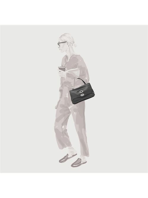 BORSA POSTINA® SMALL IN PELLE NABUK GREY VOLTOLINA ZANELLATO | 068090-0070000SZ0140