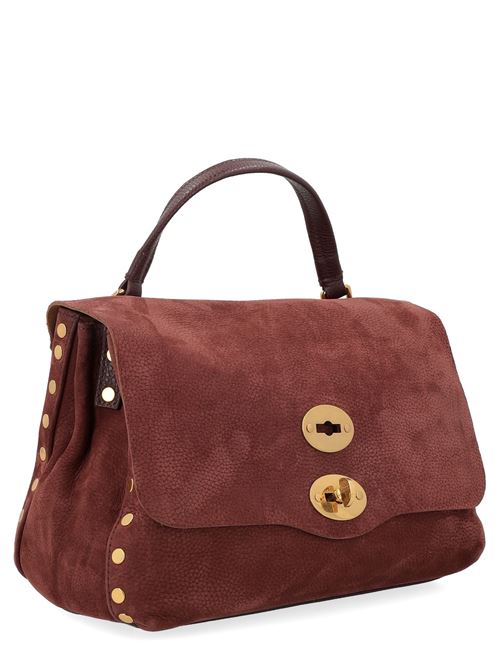 BORSA POSTINA® SMALL IN PELLE NABUK RED BARBERA ZANELLATO | 068090-0070000SZ0990