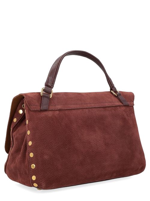 BORSA POSTINA® SMALL IN PELLE NABUK RED BARBERA ZANELLATO | 068090-0070000SZ0990