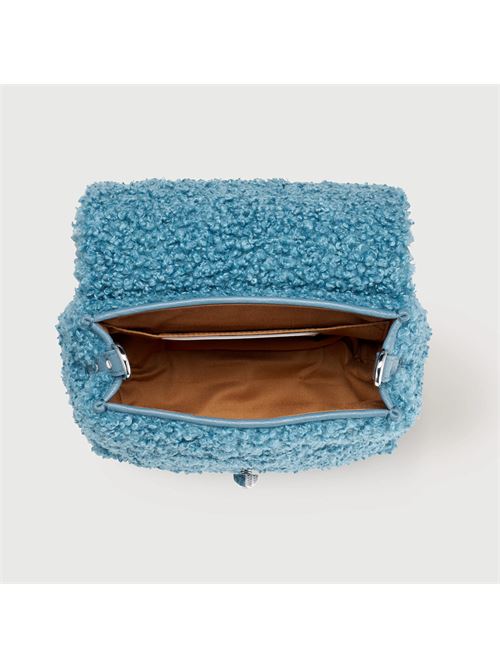BORSA POSTINA® BABY IN TESSUTO TEDDY BLUE CELESTINO ZANELLATO | 068590-1110000BABYZ0524
