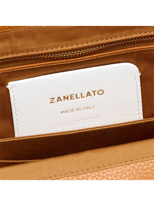 BORSA DOTTA® SMALL IN NABUK BROWN BRANDY ZANELLATO | 069120-0070000SZ0250