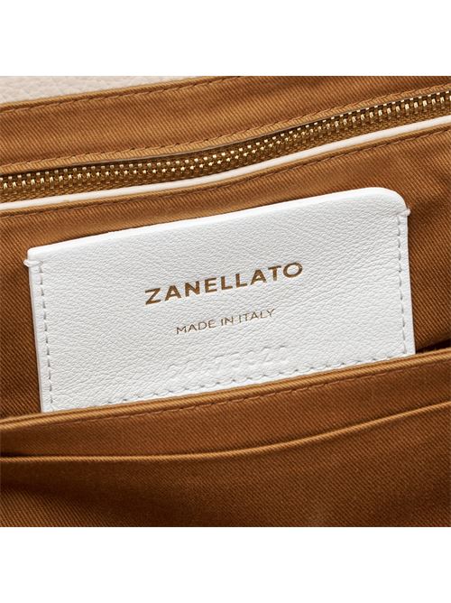 BORSA DOTTA® SMALL IN NABUK BEIGE MALVA ZANELLATO | 069120-0070000SZ0335