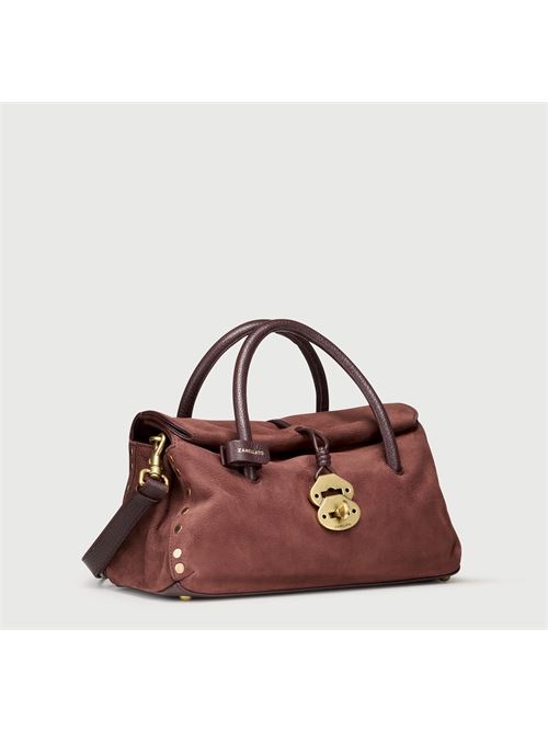 BORSA DOTTA® SMALL IN NABUK RED BARBERA ZANELLATO | 069120-0070000SZ0990