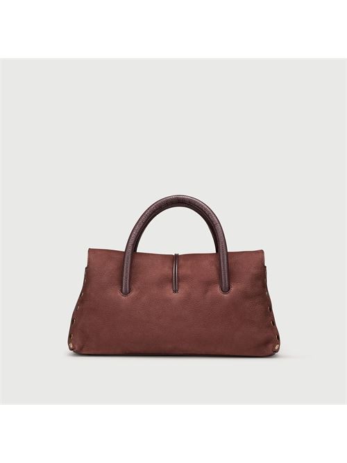 BORSA DOTTA® SMALL IN NABUK RED BARBERA ZANELLATO | 069120-0070000SZ0990