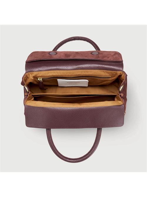 BORSA DOTTA® SMALL IN NABUK RED BARBERA ZANELLATO | 069120-0070000SZ0990
