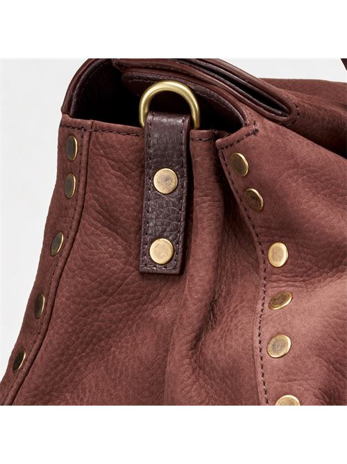 BORSA DOTTA® SMALL IN NABUK RED BARBERA ZANELLATO | 069120-0070000SZ0990