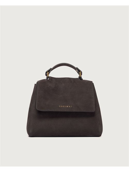 Borsa Sveva Nabucco Small a mano in pelle nabuk con tracolla ORCIANI | B01999NBUCRB