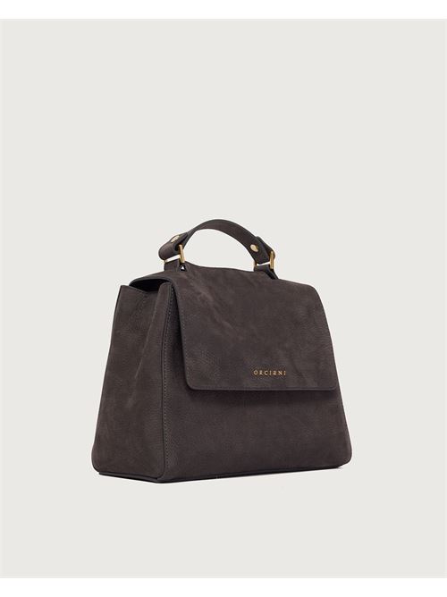 Borsa Sveva Nabucco Small a mano in pelle nabuk con tracolla ORCIANI | B01999NBUCRB