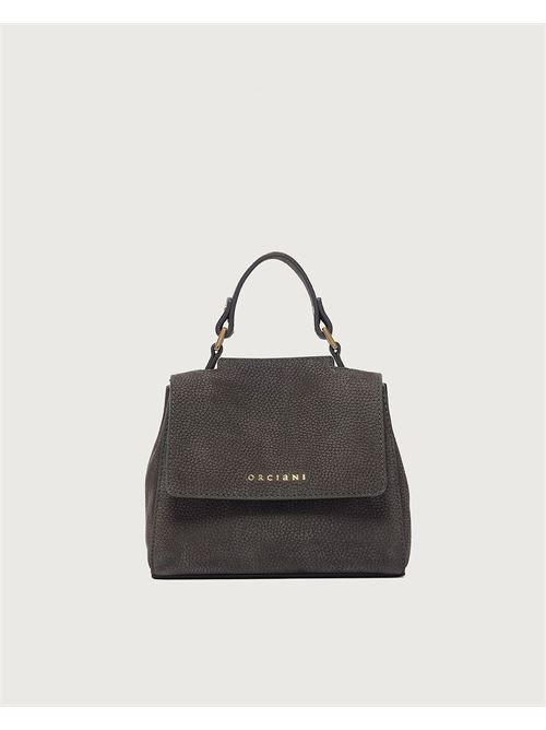 Borsa Sveva Nabucco Mini a mano in pelle nabuk con tracolla ORCIANI | B02019NBUCRB