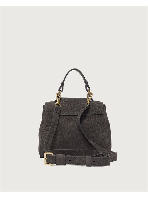 Borsa Sveva Nabucco Mini a mano in pelle nabuk con tracolla ORCIANI | B02019NBUCRB