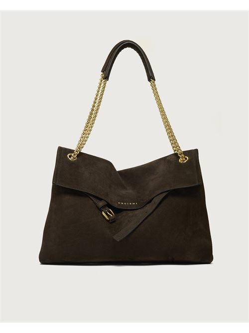 Borsa Venus Nabucco Midi a spalla in pelle nabuk ORCIANI | B02212NABTMO