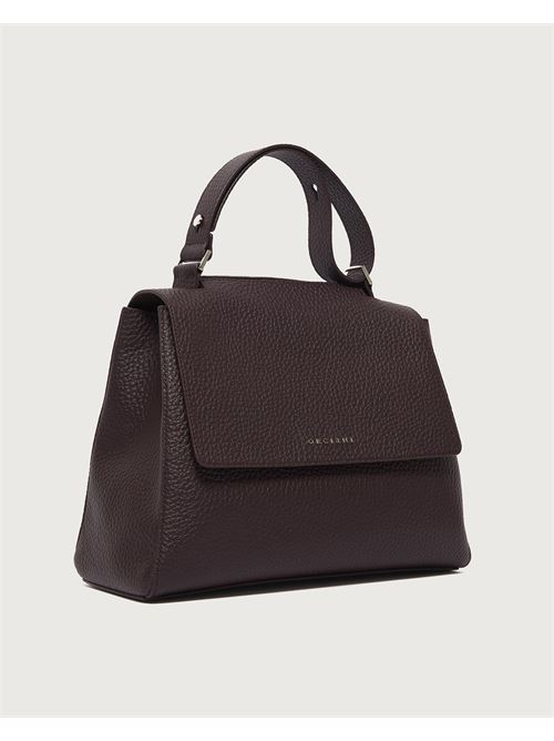 Borsa Sveva Nabucco Media a spalla in pelle nabuk con tracolla ORCIANI | BT2006NBUCRB