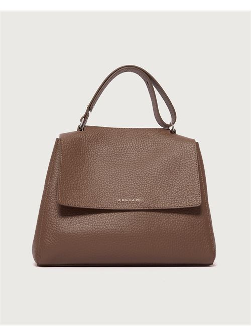 Borsa Sveva Soft Midi a spalla in pelle con tracolla ORCIANI | BT2006SOFVIS