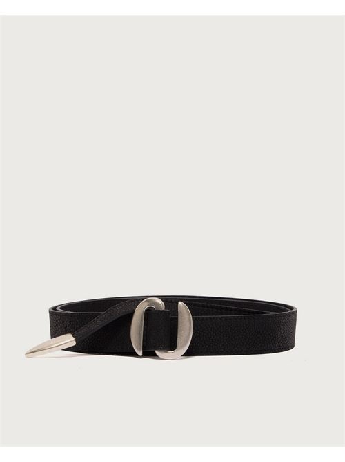 Cintura Broken O Pegaso A in pelle nabuk 3 cm ORCIANI | D10334BPGSNER
