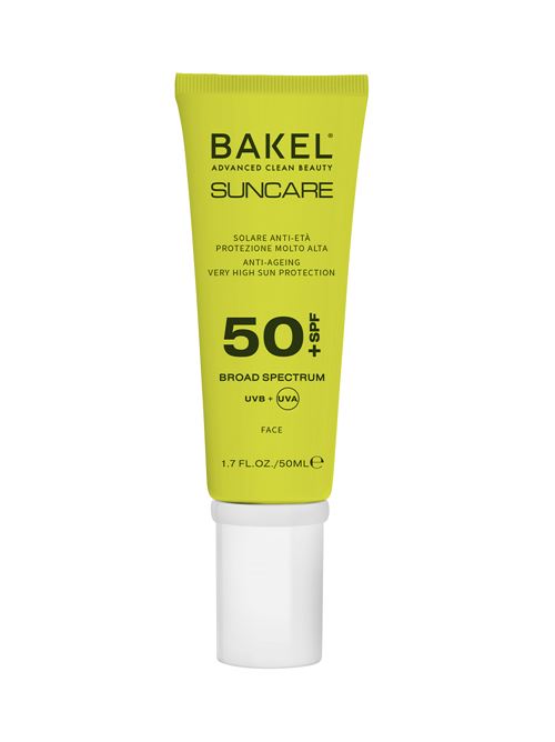 CREMA VISO SPF 50+Solare anti-età protezione molto alta BAKEL | BTPC023250MLSOLARE-SPF50+