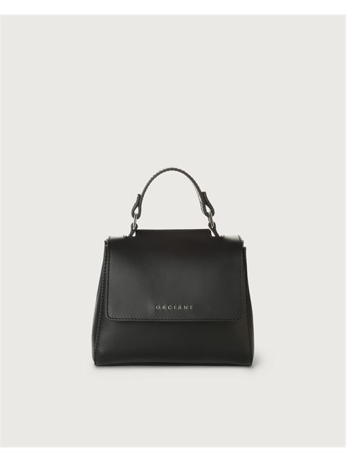 Borsa Sveva Vanity Mini a mano in pelle con tracolla ORCIANI | B02019LBRNER
