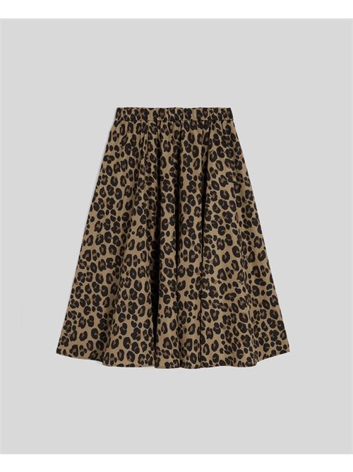 GONNA WEHI SVASATA CON STAMPA LEOPARDO - MACULATO ASPESI | N507L10860226