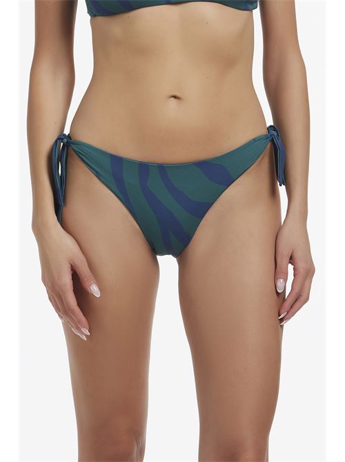 SLIP CON FIOCCHI STAMPA ZEBRATA FISICO | CS09MZSLIPF5076