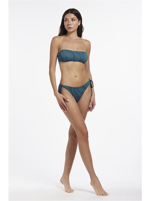 SLIP CON FIOCCHI STAMPA ZEBRATA FISICO | CS09MZSLIPF5076