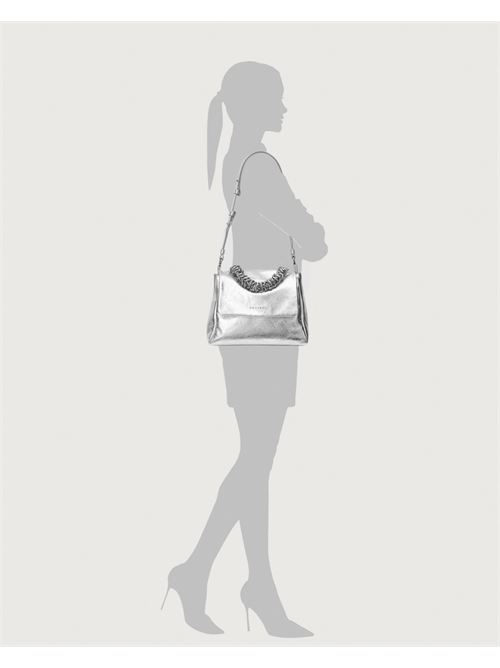 Borsa Sveva Metal Small a mano in pelle con tracolla ORCIANI | B01999METARG