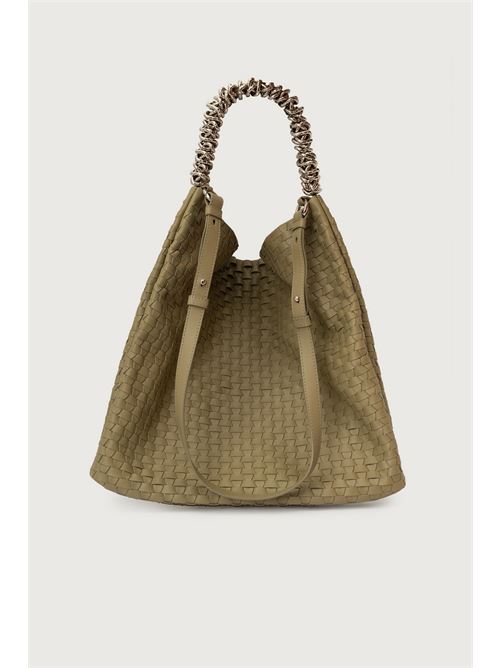 Borsa Todo Nappa Woven a spalla in pelle intrecciata ORCIANI | B02172NWOOLI