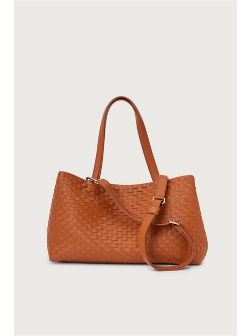 Tote bag Tata Nappa Woven a spalla in pelle ORCIANI | B02187NWOAMB
