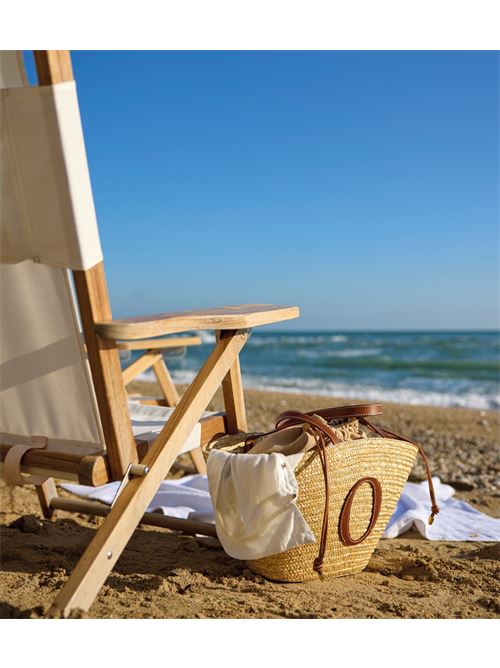 Borsa Macellara Tropea a spalla in paglia intrecciata ORCIANI | B02196TRPCUO