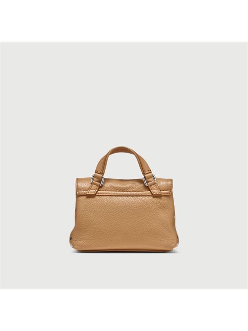 BORSA POSTINA® BABY IN PELLE MARTELLATA BROWN CANTUCCI ZANELLATO | 068010-0040000BABYZ0294